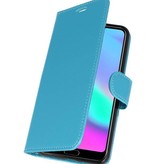 Wallet Cases Hoesje voor Honor 10 Turquoise