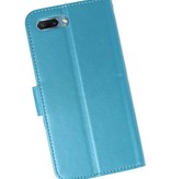 Wallet Cases Hoesje voor Honor 10 Turquoise