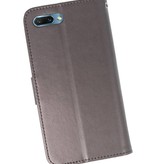 Estuche de billetera para Honor 10 Gris