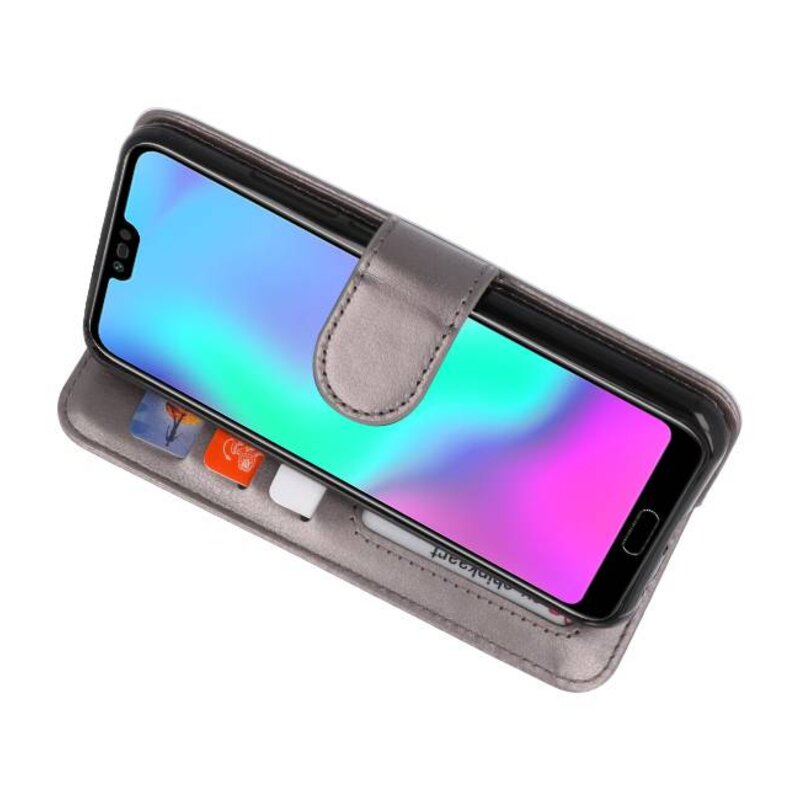 Wallet Cases Case for Honor 10 Gray