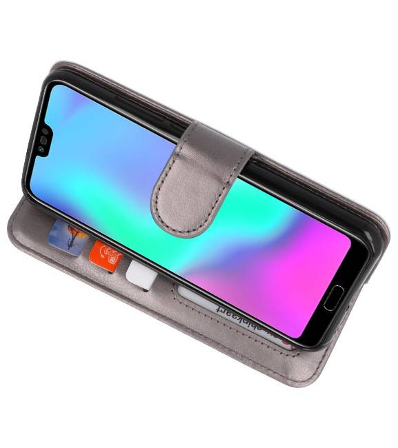 Wallet Cases Case for Honor 10 Gray