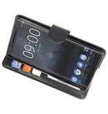 Custodia a Portafoglio per Nokia 8 Sirocco Nero