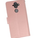 Wallet Cases Tasche für Nokia 8 Sirocco Pink
