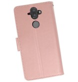 Wallet Cases Hoesje voor Nokia 8 Sirocco Roze