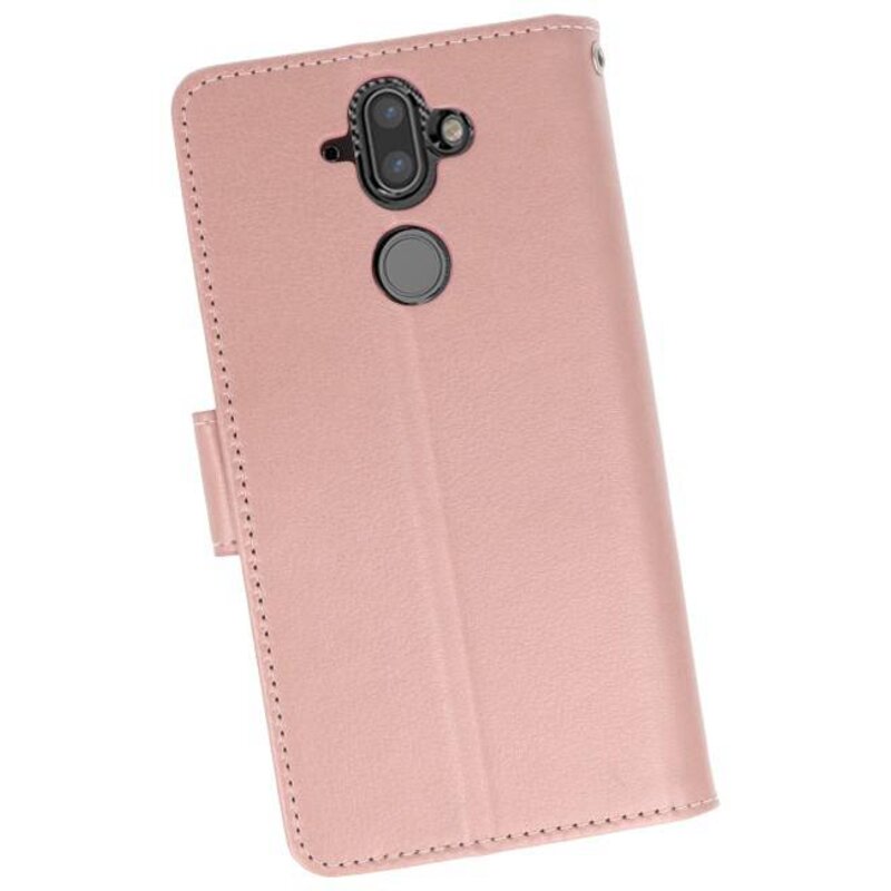 Wallet Cases Case for Nokia 8 Sirocco Pink