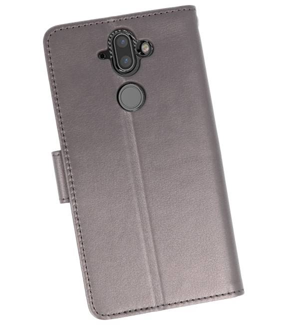 Veske Taske Etui til Nokia 8 Sirocco Gray