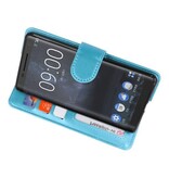 Etuis portefeuille pour Nokia 8 Sirocco Turquoise