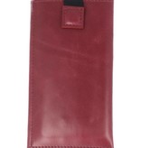 Insteek Wallet Cases voor iPhone X Bordeaux Rood