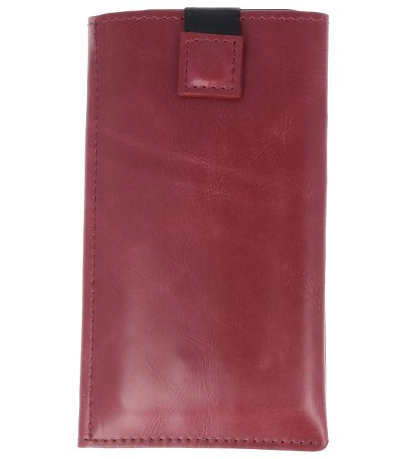 Etuis portefeuille pour iPhone X Bordeaux Rouge