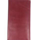 Etuis portefeuille pour iPhone X Bordeaux Rouge