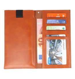 Plug-in tegnebogssæt til iPhone 8 Plus Brown