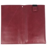 Insteek Wallet Cases voor iPhone 8 Plus Bordeaux Rood