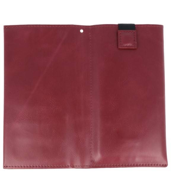 Insteek Wallet Cases voor iPhone 8 Plus Bordeaux Rood