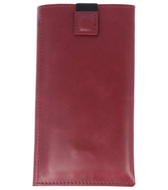 Insteek Wallet Cases voor iPhone 8 Plus Bordeaux Rood