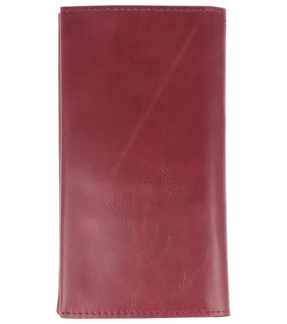 Insteek Wallet Cases voor iPhone 8 Plus Bordeaux Rood