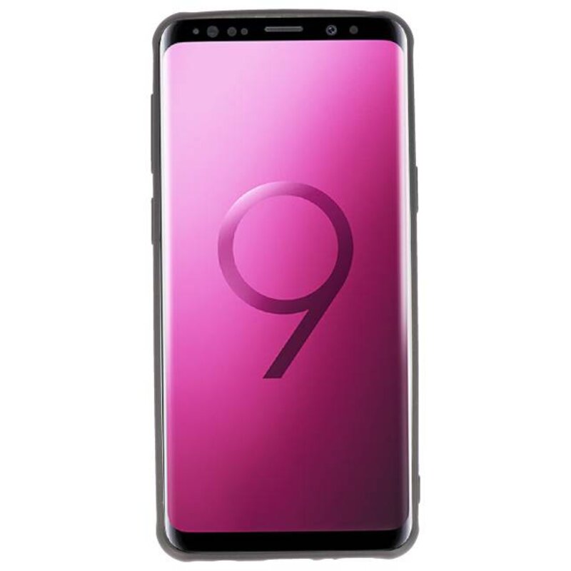 Custodia in carbonio serie Samsung Galaxy S9 nera