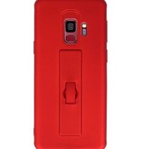 Carcasa de la serie Carbon Samsung Galaxy S9 Rojo