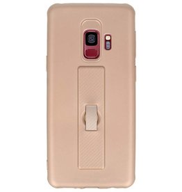 Carcasa de la serie Carbon Samsung Galaxy S9 Gold