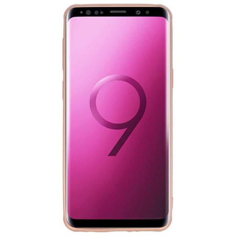 Carcasa de la serie Carbon Samsung Galaxy S9 Rosa