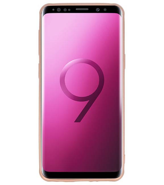 Carbon series hoesje Samsung Galaxy S9 Roze