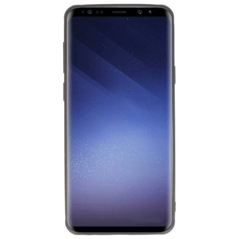 Carbon-Serie Tasche Samsung Galaxy S9 Plus Schwarz