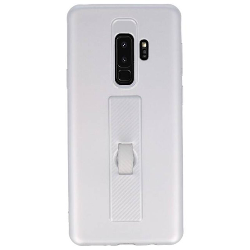 Étui de la série Carbon Samsung Galaxy S9 Plus Silver