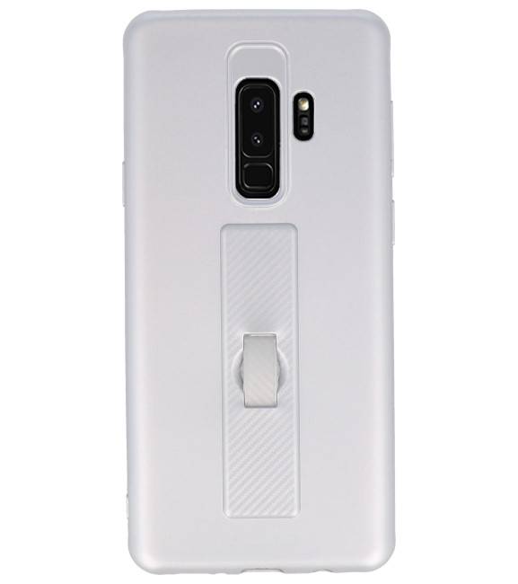 Carbon series case Samsung Galaxy S9 Plus Silver