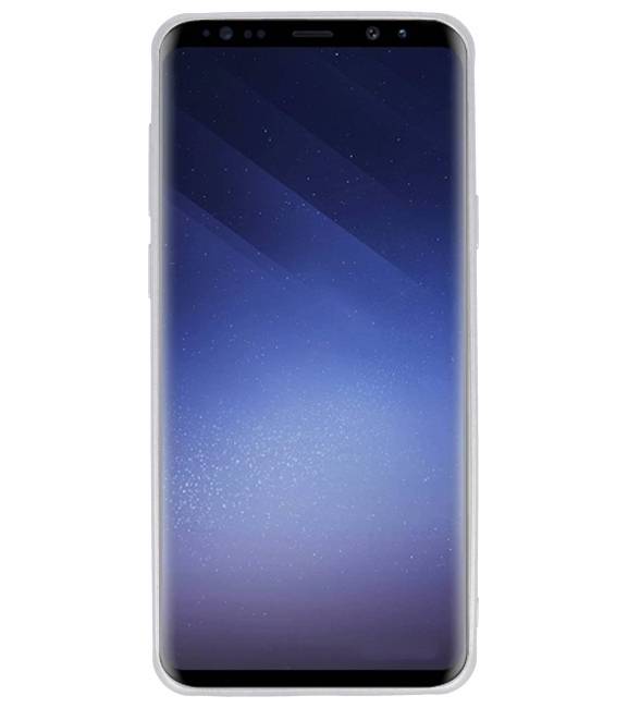 Carcasa de la serie Carbon Samsung Galaxy S9 Plus Silver