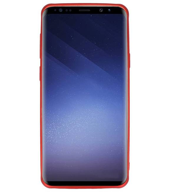 Carbon-Serie Tasche Samsung Galaxy S9 Plus Rot