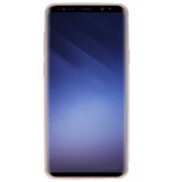 Carbon series hoesje Samsung Galaxy S9 Plus Roze