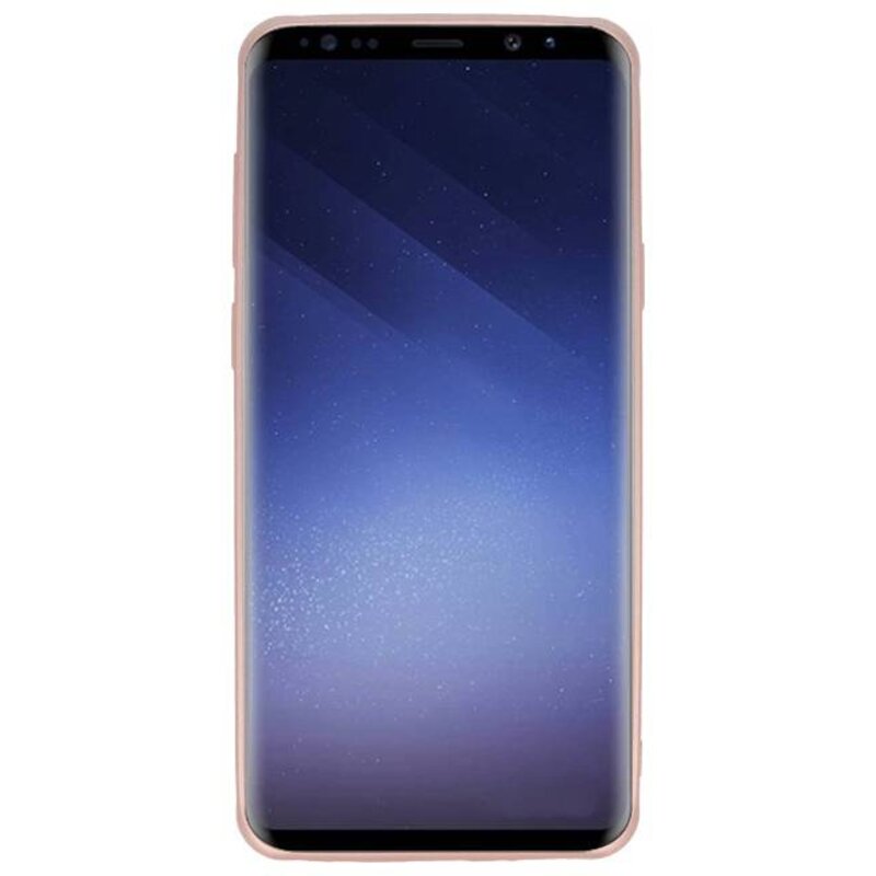 Carcasa de la serie Carbon Samsung Galaxy S9 Plus Rosa