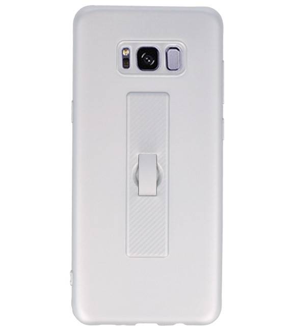 Carcasa de la serie Carbon Samsung Galaxy S8 Plus Silver