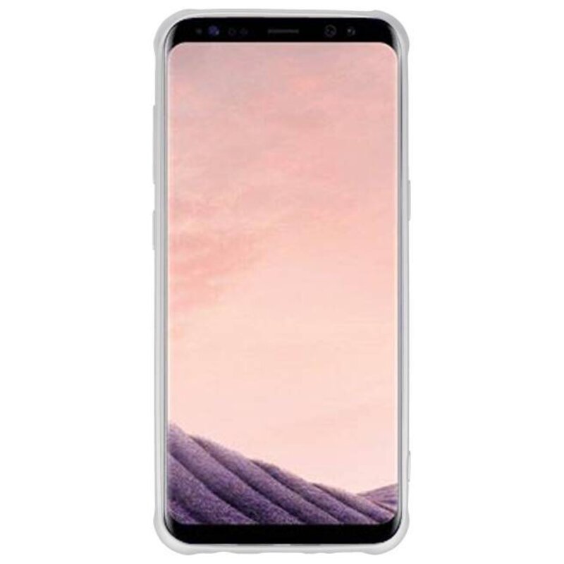 Custodia in carbonio serie Samsung Galaxy S8 Plus Silver