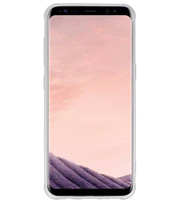 Carcasa de la serie Carbon Samsung Galaxy S8 Plus Silver