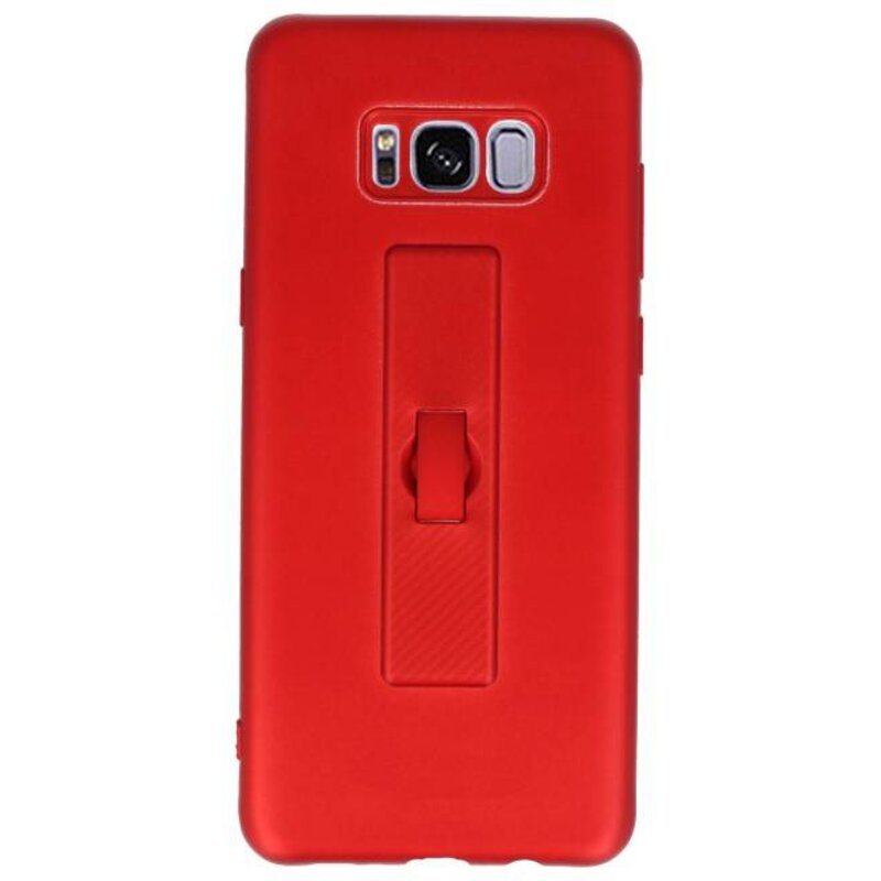 Étui de la série Carbon Samsung Galaxy S8 Plus Red