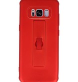 Custodia in carbonio serie Samsung Galaxy S8 rossa