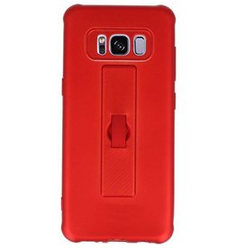 Carbon series hoesje Samsung Galaxy S8 Rood