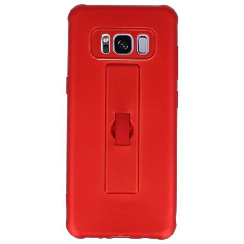 Carcasa de la serie Carbon Samsung Galaxy S8 Red