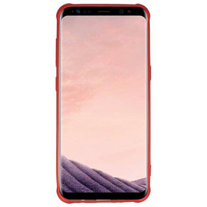 Carcasa de la serie Carbon Samsung Galaxy S8 Red