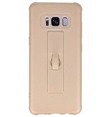 Carbon series hoesje Samsung Galaxy S8 Goud