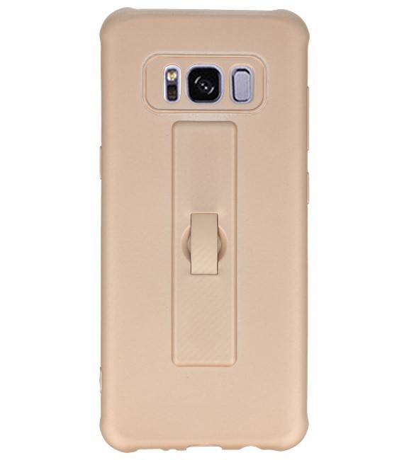 Carbon series hoesje Samsung Galaxy S8 Goud