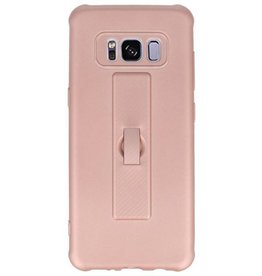 Custodia in carbonio serie Samsung Galaxy S8 rosa