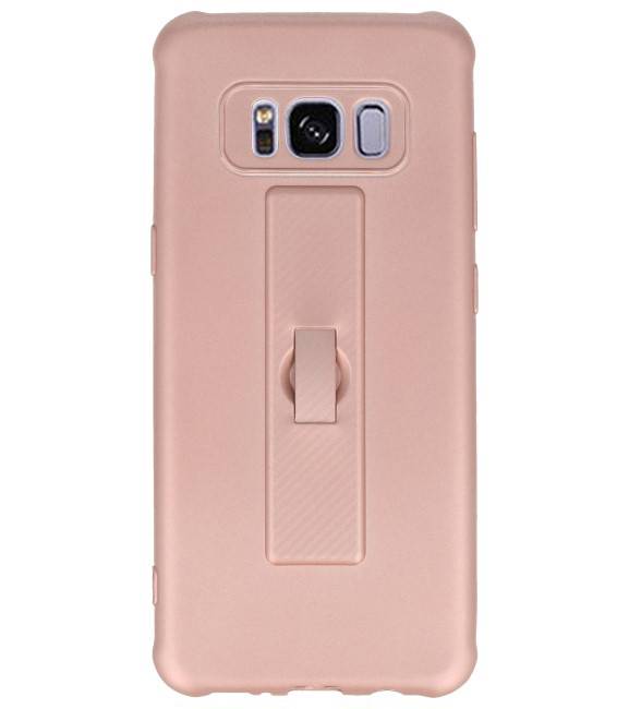 Custodia in carbonio serie Samsung Galaxy S8 rosa