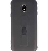 Carbon series hoesje Samsung Galaxy J3 2017 Zwart