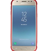 Coque de série en carbone Samsung Galaxy J3 2017 Rouge