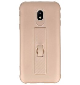 Coque de série en carbone Samsung Galaxy J3 2017 Gold