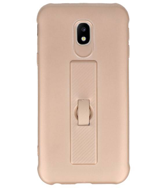 Carbon series case Samsung Galaxy J3 2017 Gold