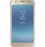 Carbon-Serie Gehäuse Samsung Galaxy J3 2017 Gold
