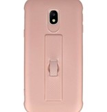 Carbon-Serie Gehäuse Samsung Galaxy J3 2017 Pink