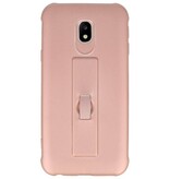 Carbon series hoesje Samsung Galaxy J3 2017 Roze
